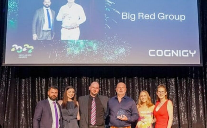 Big Red Group Auscontact win