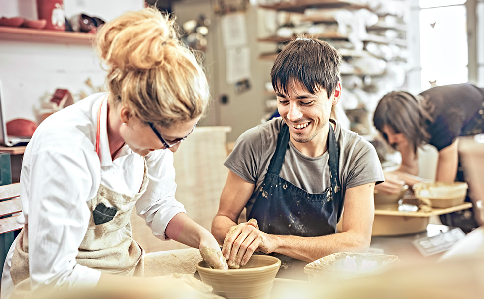 Industry - Pottery classes