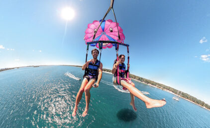 Outdoor activities - Parasailing