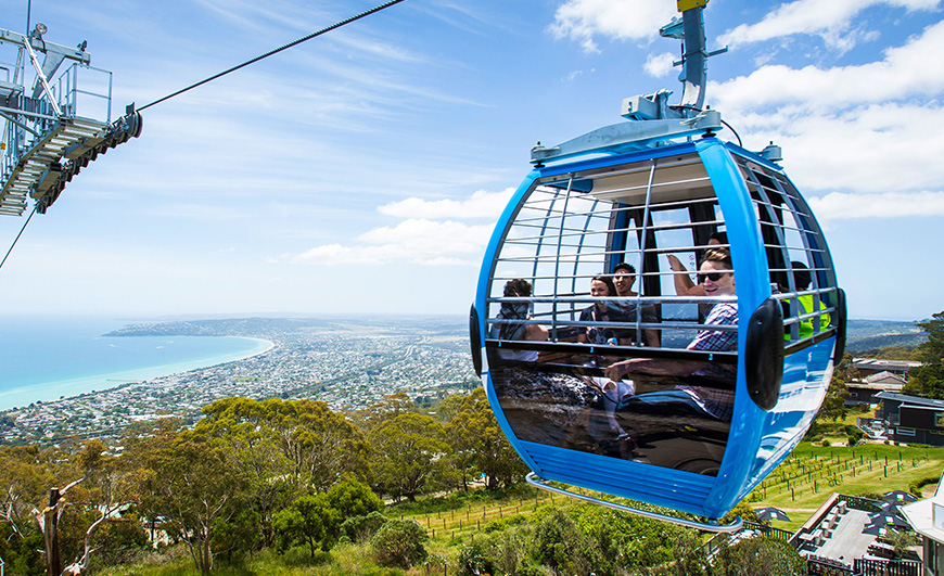 Cable Car Ride over the Mornington Peninsula